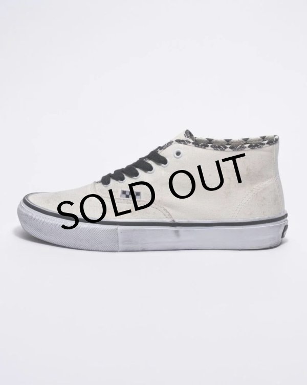 画像2: VANS "MONSTER CHILDREN X VANS SKATE AUTHENTIC MID" - MONSTER CHILDREN CHECKERBOARD ［USA企画/限定アイテム］ (2)