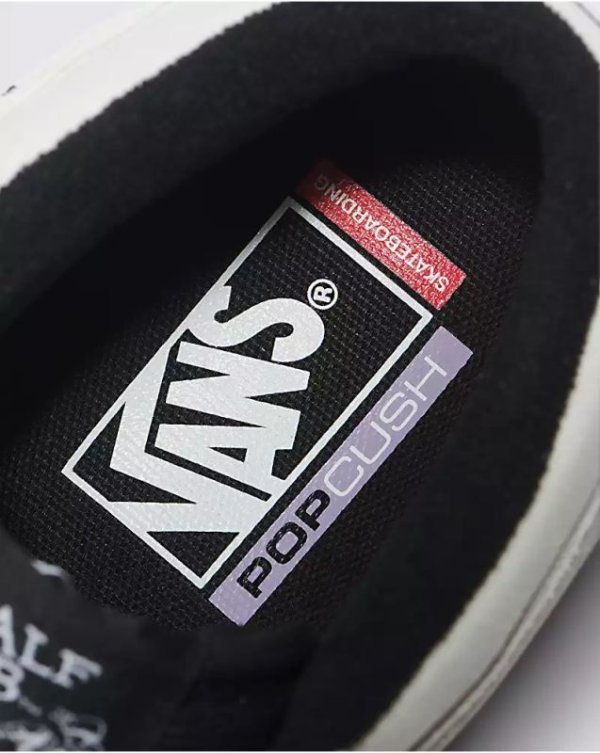 画像4: VANS "SKATE HALF CAB" - WHITE / BLACK ［USA企画］ (4)