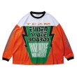 画像1: EVISEN SKATEBOARDS "INNOVATIVE MOTO JERSEY" - ORANGE (1)