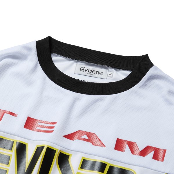 画像3: EVISEN SKATEBOARDS "INNOVATIVE MOTO JERSEY" - ORANGE (3)