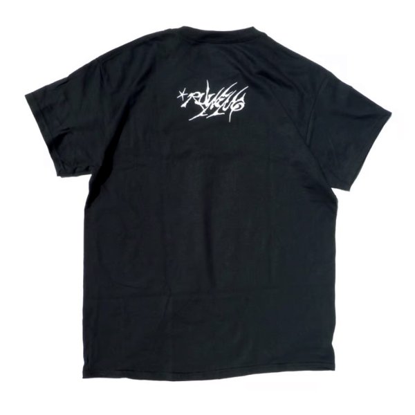 画像3: THERE "THERE HEART TEE" - BLACK (3)