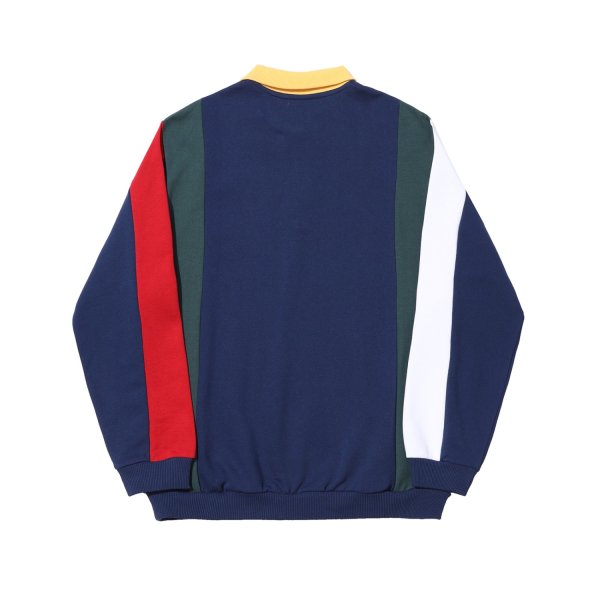 画像5: HELAS "CARLTON SWEAT POLO" - NAVY (5)
