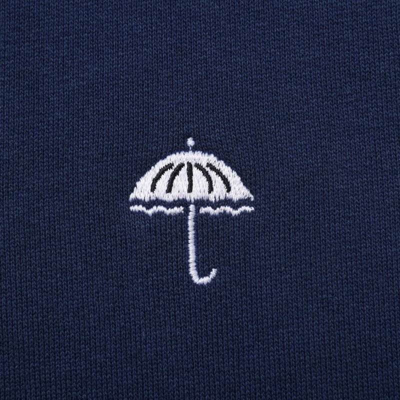 画像3: HELAS "CARLTON SWEAT POLO" - NAVY (3)