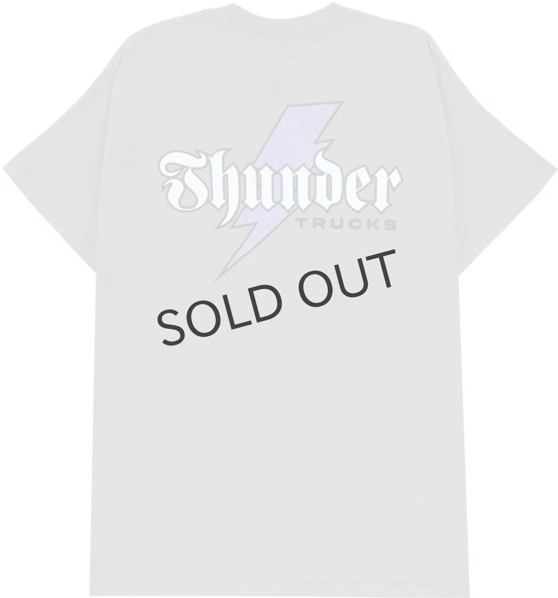 画像1: 【THUNDER】"THUNDER BOLT SCRIPT TEE" - CHARCOAL (1)