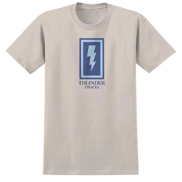 画像1: 【THUNDER】"THUNDER BOXED BOLT TEE" - NATURAL (1)