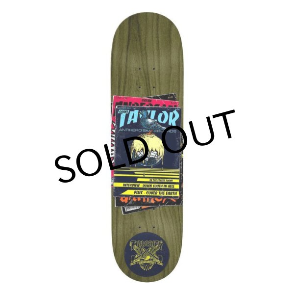 画像1: 【ANTIHERO × THRASHER】"GRANT TAYLER DECK" -8.38" x 32.25" -14.5" (1)