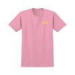 画像2: 【KROOKED】"KROOKED MOONSMILE T-SHIRT" - LT.PINK (2)
