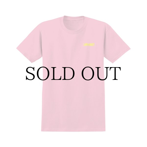 画像2: 【KROOKED】"KROOKED MOONSMILE T-SHIRT" - LT.PINK (2)