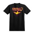 画像1: 【KROOKED】"KROOKED BIRD LIGHTNING T-SHIRT" - BLACK (1)