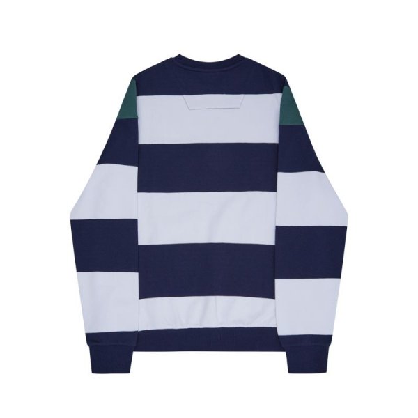 画像2: HELAS "NAUTICA X HELAS CREWNECK" - NAVY/WHITE (2)
