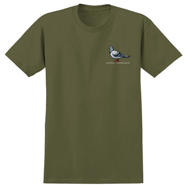 画像1: 【ANTIHERO】"ANTI HERO LIL PIGEON T-SHIRTS" - MILITALY GREEN (1)
