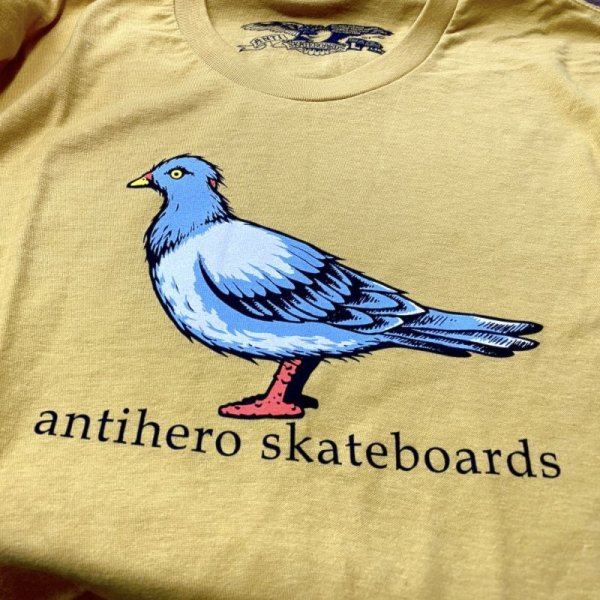 画像2: ANTIHERO " ANTI HERO BIG PIGEON TEE" - GINGER (2)
