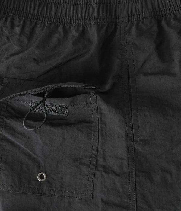 画像6: FORMER MERCHANDISE "SWAN BAGGY SWIM TRUNK" - BLACK (6)