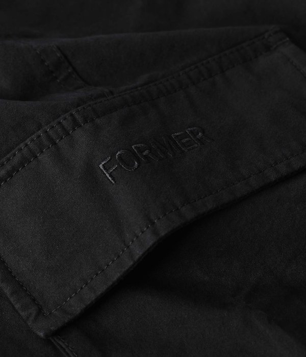 画像7: FORMER MERCHANDISE "DISTEND CARGO WALKSHORT" - WASHED BLACK (7)