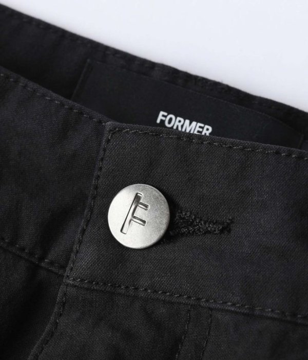 画像9: FORMER MERCHANDISE "DISTEND CARGO WALKSHORT" - WASHED BLACK (9)