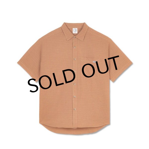 画像1: POLAR SKATE CO. "MITCHELL SHIRT" - RUST (1)