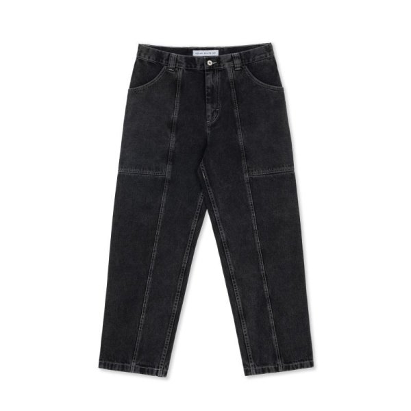 画像1: POLAR SKATE CO. "JIRO PANTS" - SILVER BLACK (1)