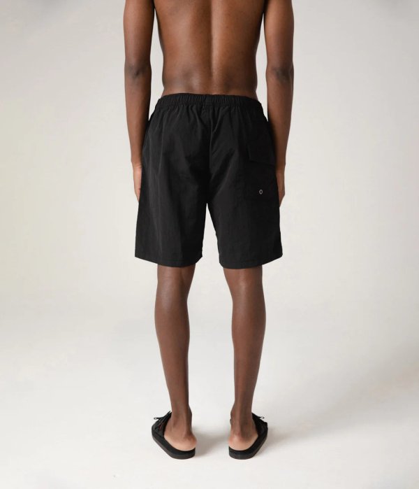 画像7: FORMER MERCHANDISE "SWAN BAGGY SWIM TRUNK" - BLACK (7)
