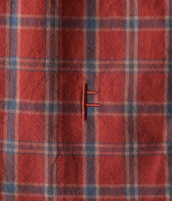 画像4: 【 SALE 】FORMER MERCHANDISE "VIVIAN LS FRAY SHIRT" -  ORANGE (4)