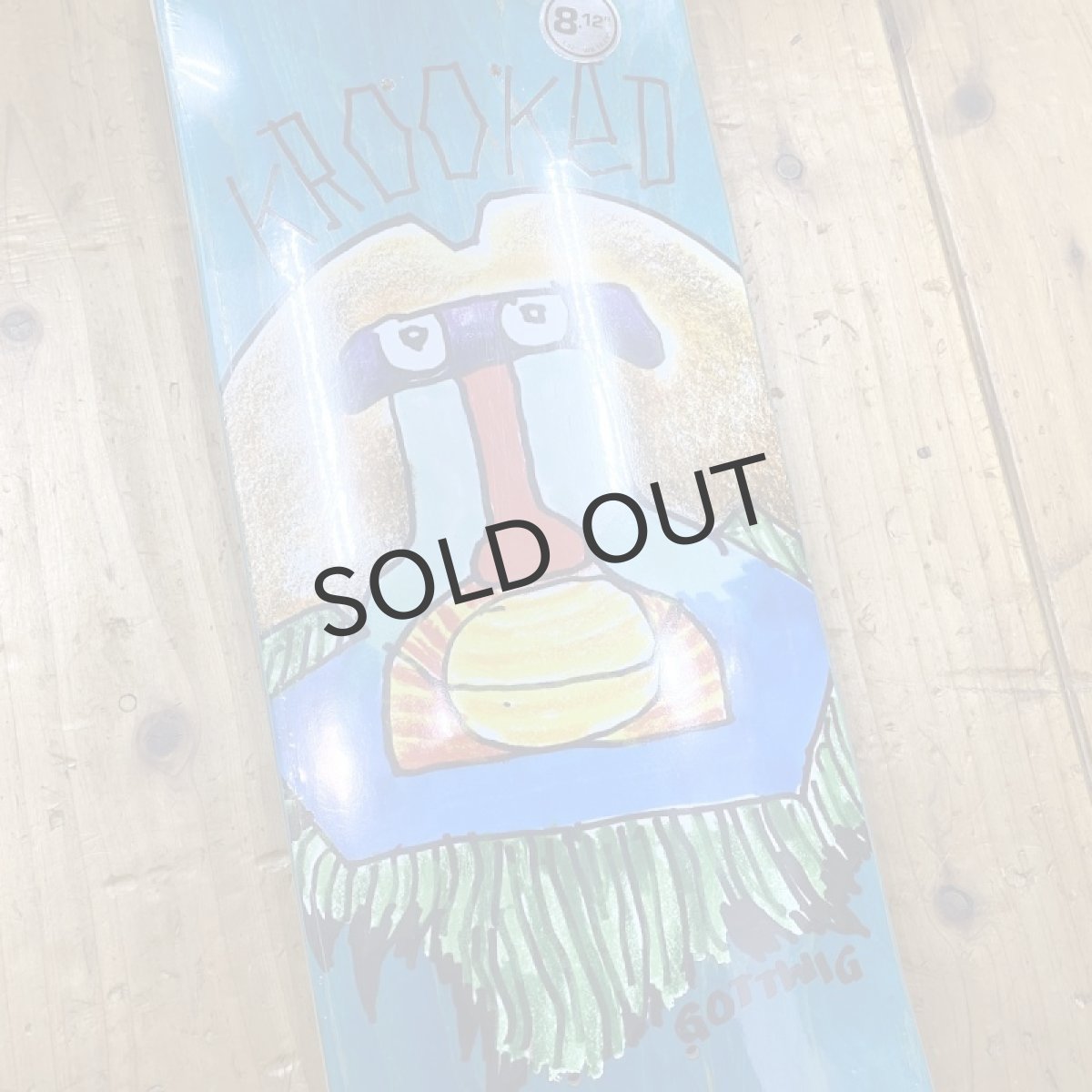 画像2: 【KROOKED】"MATT GOTTWING /   PRIMATE DECK" - 8.125inch (2)
