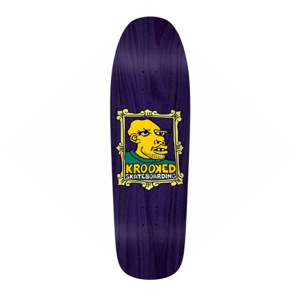 画像1: 【KROOKED】"FRAME FACE DECK" - 9.81inch (1)