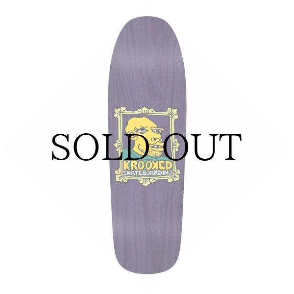 画像1: 【KROOKED】"FRAME FACE DECK" - 9.81inch (1)