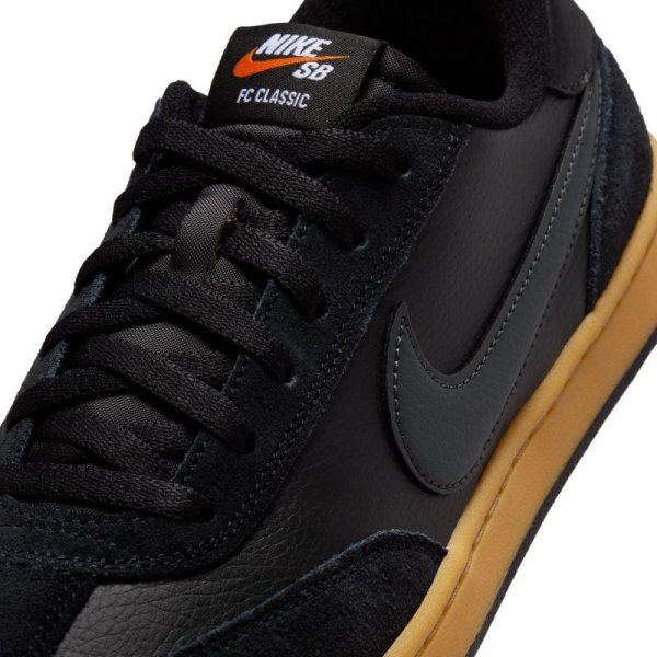 画像7: NIKE SB " FC CLASSIC " - BLACK/BLACK/VIVID ORANGE/ANTHRACITE (7)