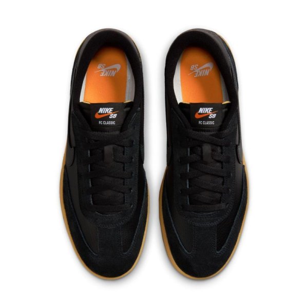 画像2: NIKE SB " FC CLASSIC " - BLACK/BLACK/VIVID ORANGE/ANTHRACITE (2)