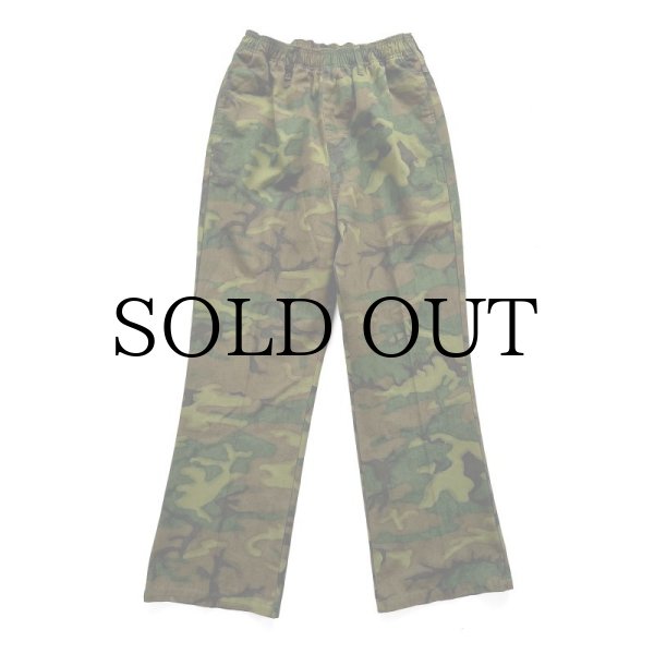 画像1: COMFORTABLE REASON " CAMO DOC SLACKS " - WOODLAND CAMO (1)