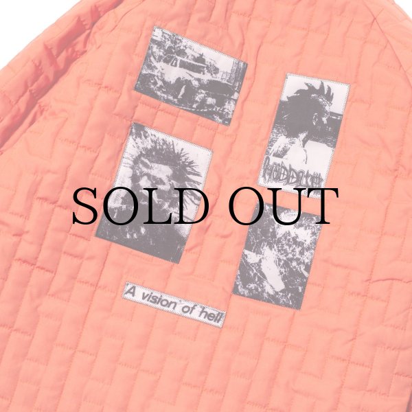 画像12: HODDLE "HDL M1 REVERSIBLE LINER JACKET " - NAVY / SAFETY ORANGE (12)