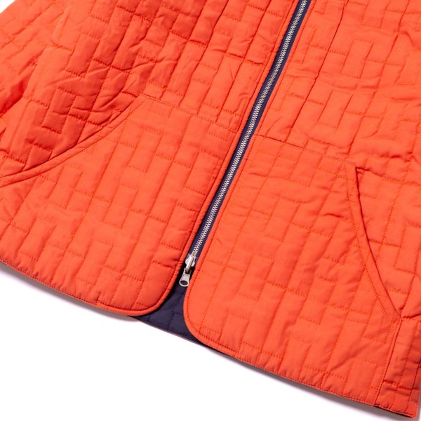 画像11: HODDLE "HDL M1 REVERSIBLE LINER JACKET " - NAVY / SAFETY ORANGE (11)