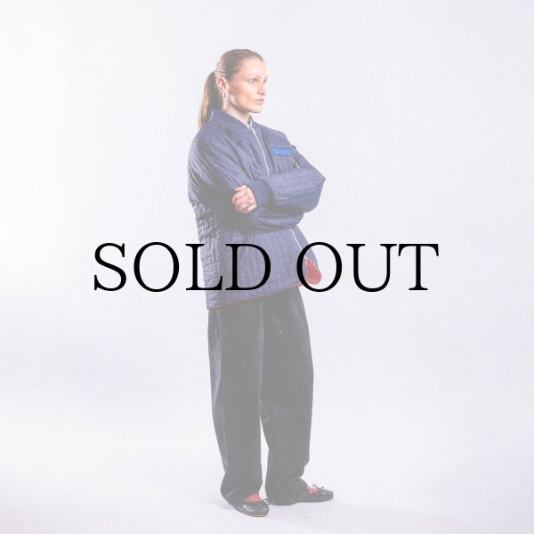 画像14: HODDLE "HDL M1 REVERSIBLE LINER JACKET " - NAVY / SAFETY ORANGE (14)