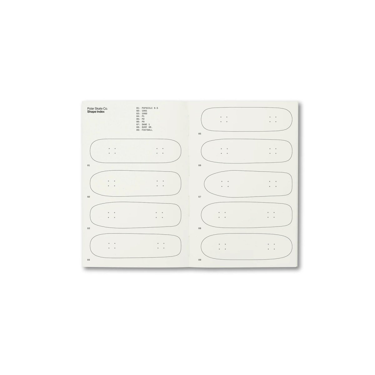画像6: POLAR SKATE CO. " PITH® | YUZU | POLAR SKATE CO. DECK BOOK " - BLUE  (6)