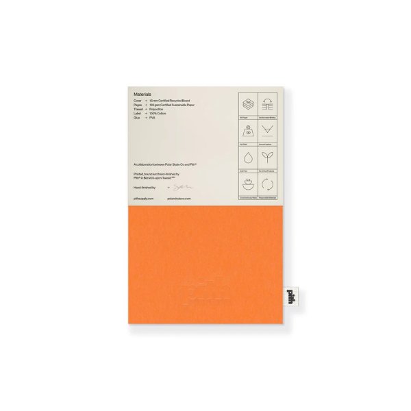 画像2: POLAR SKATE CO. " PITH® | YUZU | POLAR SKATE CO. DECK BOOK " - ORANGE  (2)