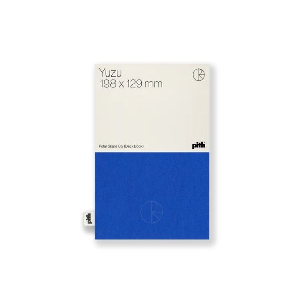 画像1: POLAR SKATE CO. " PITH® | YUZU | POLAR SKATE CO. DECK BOOK " - BLUE  (1)