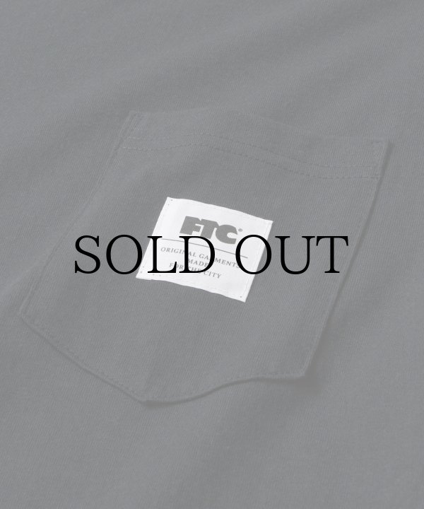画像3: FTC " POCKET L/S TEE " - BLACK (3)