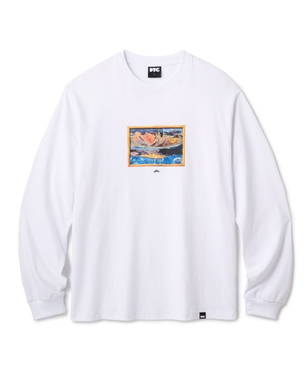 画像1: FTC " TARPITS L/S TEE " - WHITE (1)