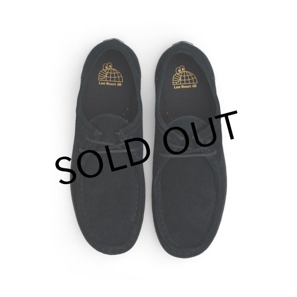 画像4: LAST RESORT AB " VM006 MOC SUEDE  " - BLACK / BLACK (4)