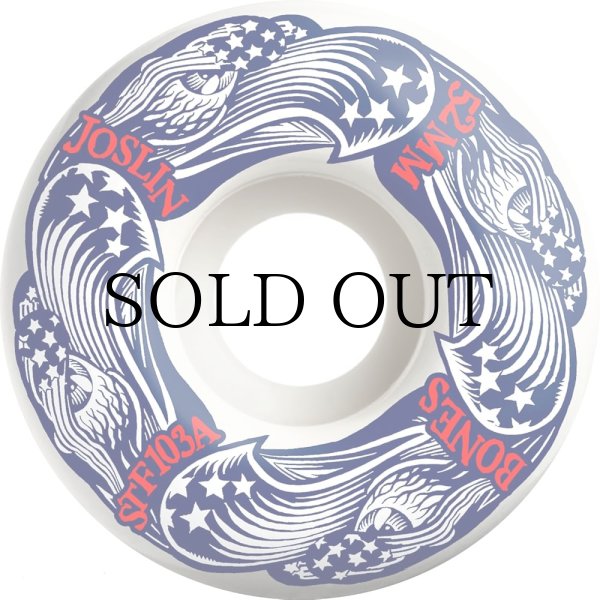 画像2: BONES " JOSLIN FREEDOM FOUREVER  " - 52mm / 103A (V1 SHAPE)  (2)