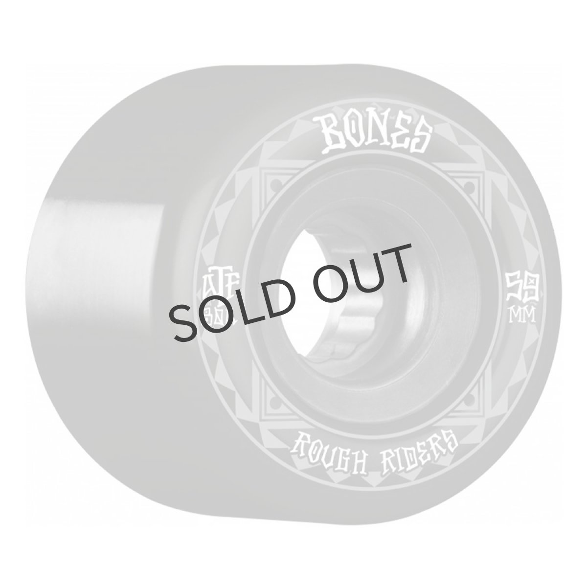 画像1: BONES WHEELS "ATF ROUGH RIDER RUNNERS " - BLACK 56mm 80a  (1)