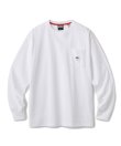 画像1: FTC " POCKET L/S TEE " - WHITE (1)
