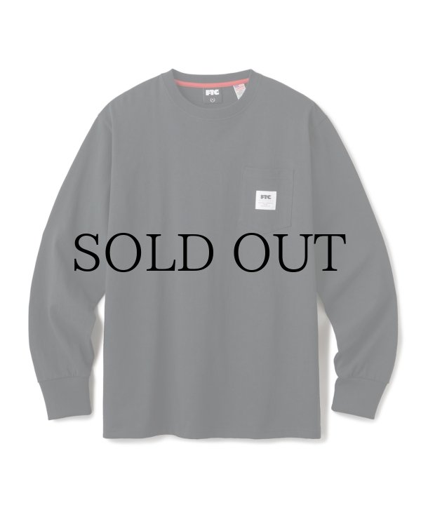 画像1: FTC " POCKET L/S TEE " - BLACK (1)