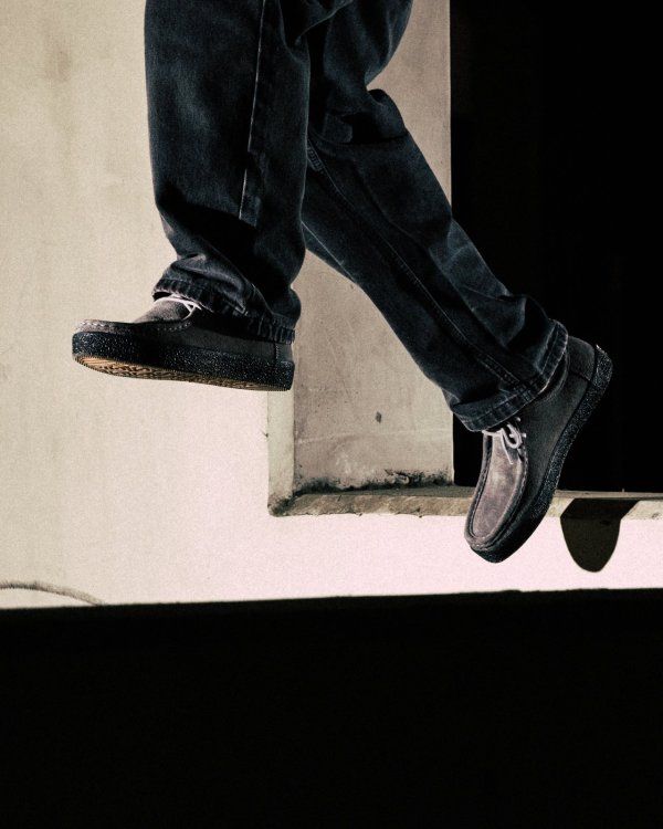 画像5: LAST RESORT AB " VM006 MOC " - SUEDE ( BLACK / BLACK ) (5)