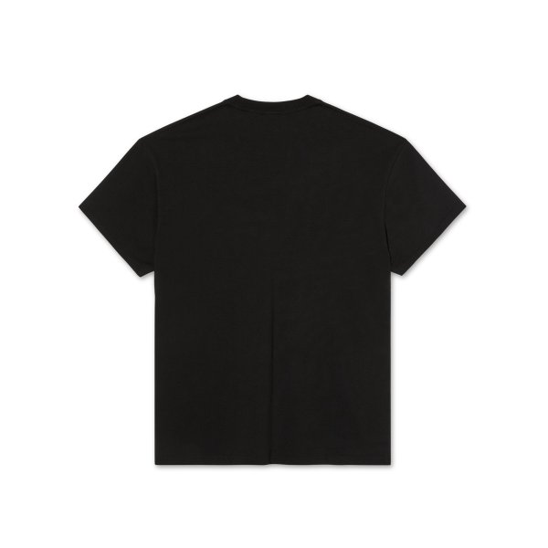 画像2: POLAR SKATE CO. " RED CURB TEE " - BLACK (2)