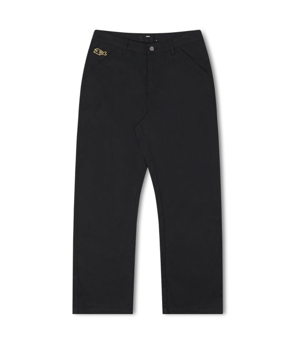 画像1: FORMER " REYNOLDS WORK PANT " - BLACK   (1)