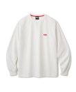 画像1: FTC " PIGMENT DYED SMALL LOGO L/S TOP " - WHITE (1)