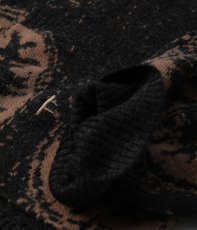 画像5: 【 SALE 】FORMER " CA BRAINSCAN CARDIGAN " - BLACK MUSHROOM   (5)