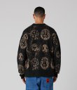 画像3: FORMER " CA BRAINSCAN CARDIGAN " - BLACK MUSHROOM   (3)