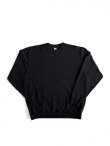 画像2: COMFORTABLE REASON " BOUCLE LOGO SWEAT " - BLACK (2)