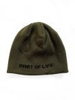画像3: COMFORTABLE REASON " DANCING DNA BEANIE " - OLIVE (3)